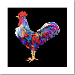 Rooster Posters and Art